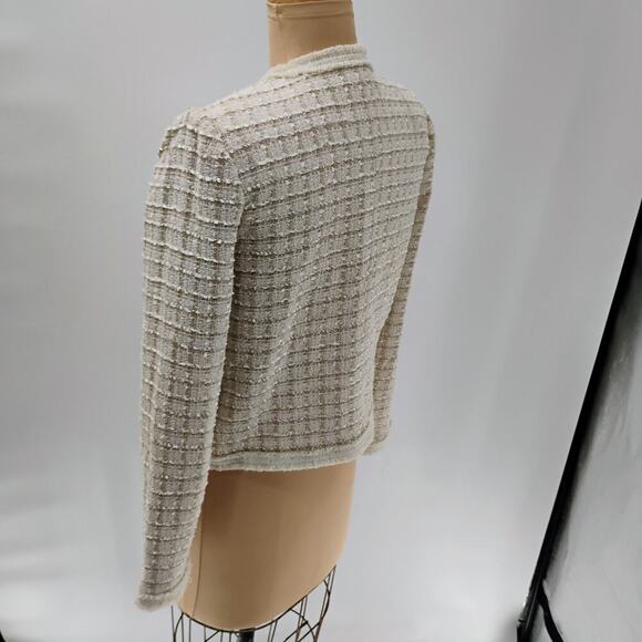 Tahari academia Women’s Career Work Blazer Office Professional tweed school - Picture 8 of 15